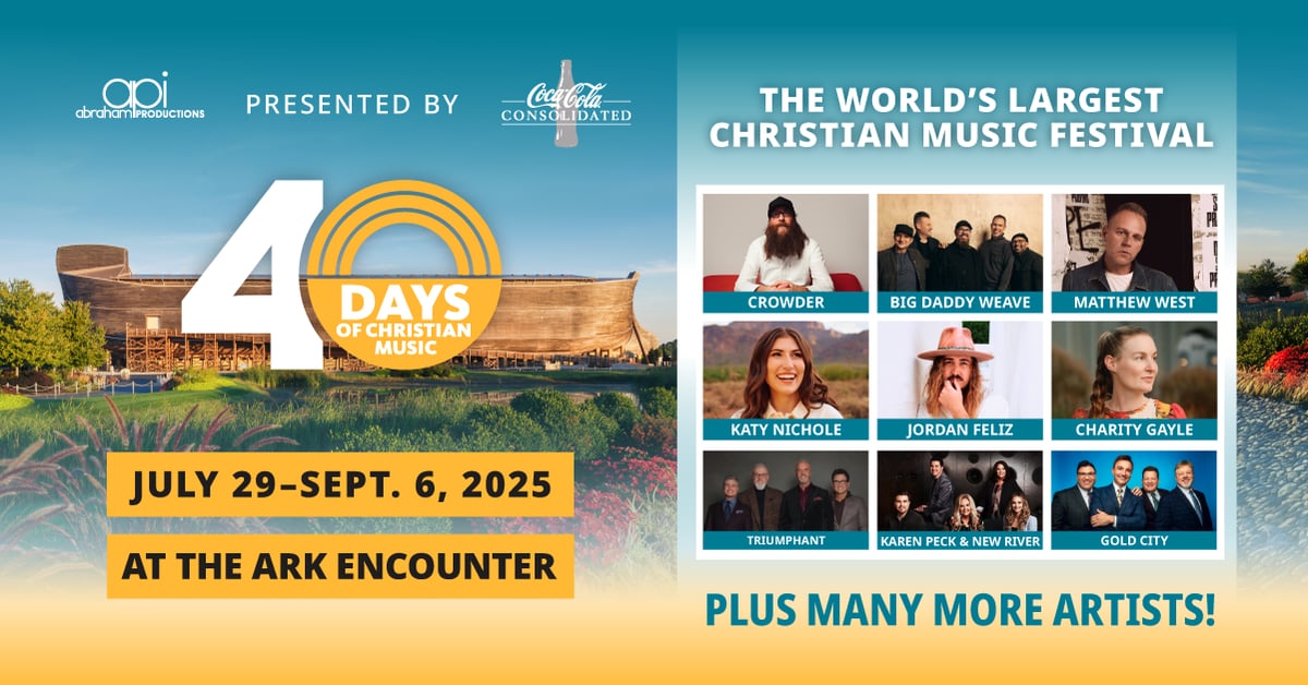 40 Days of Christian Music