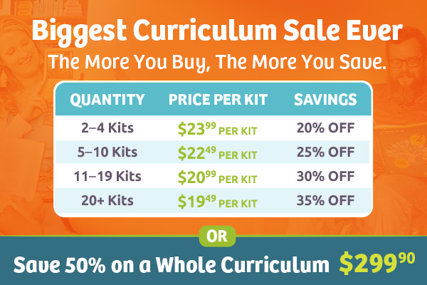 ABC Biggest Curriculum Sale Ever