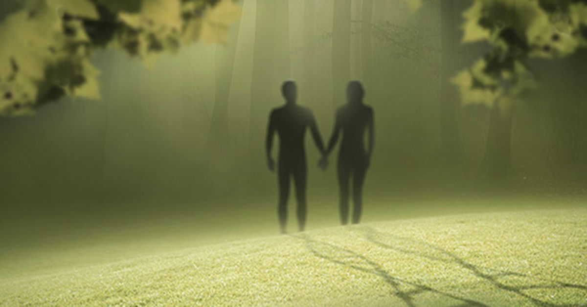 Adam and Eve Illustration