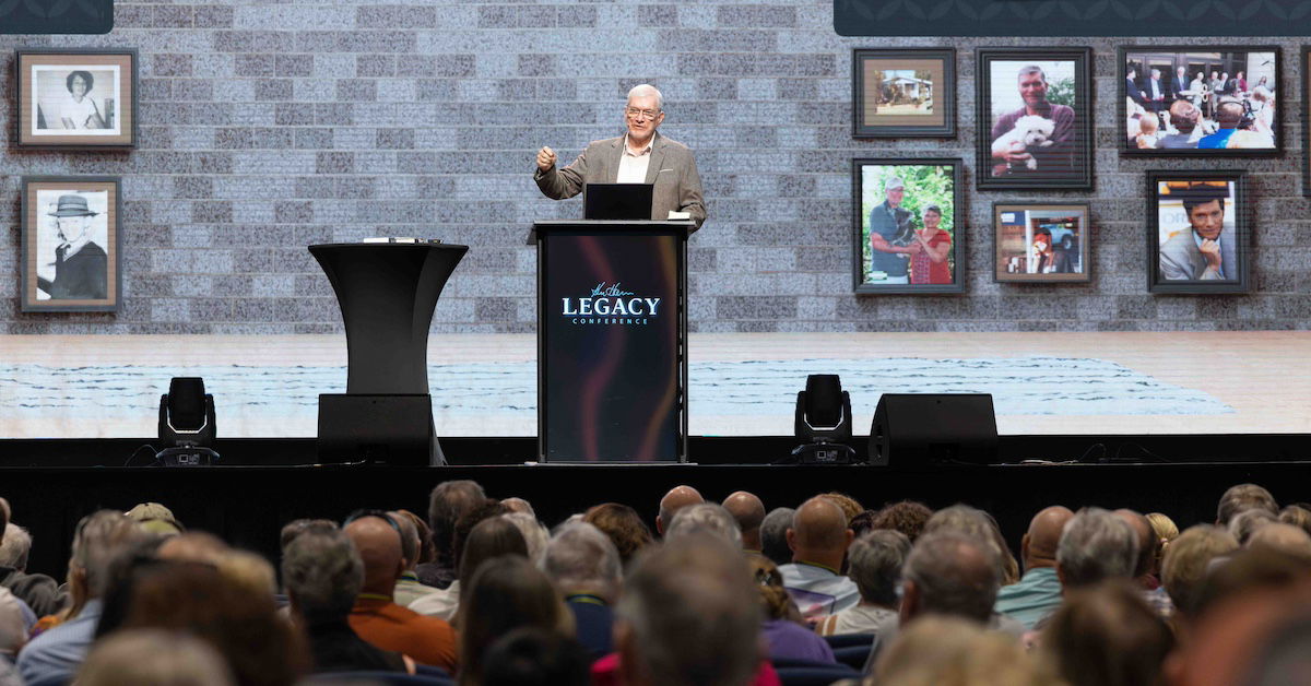Ken Ham Speaking During Legacy Conference