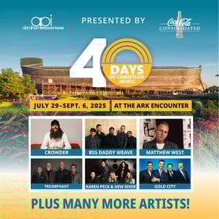 40 Days of Christian Music