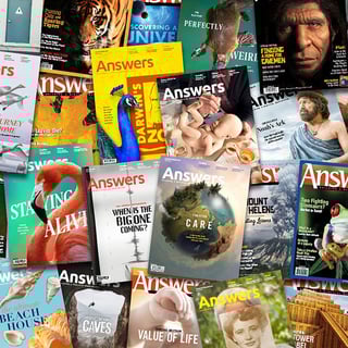 Answers Magazine Covers