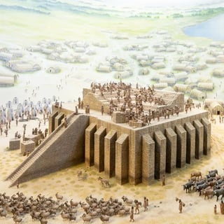 Tower of Babel Diorama