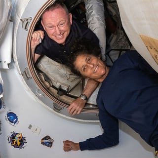 Captain Barry Wilmore and Captain Suni Williams