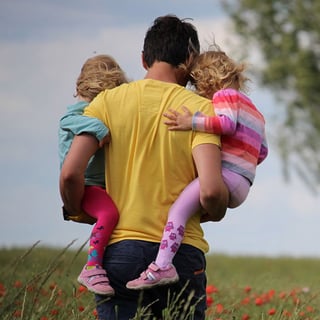 Father with Daughters