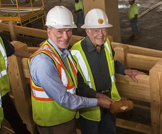 Jimmy Carter with Ken Ham