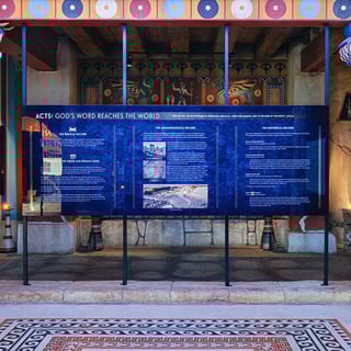 Biblical Authority Exhibit Signage