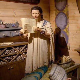 Noah's Wife in Study Exhibit