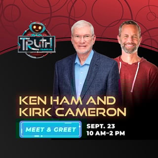 Meet Ken Ham and Kirk Cameron