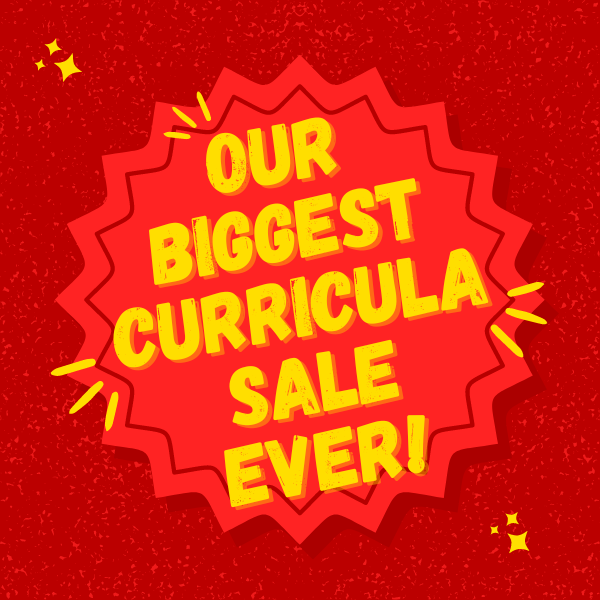 Our Biggest Curricula Sale Ever!